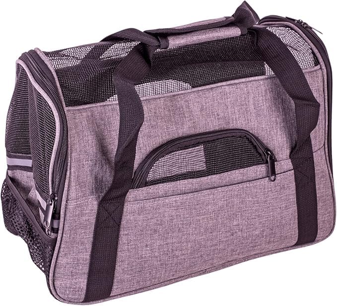 Quibropets Bubupets Transportbox für Haustiere, Transportbox für Hunde und Katzen, robust und bequem