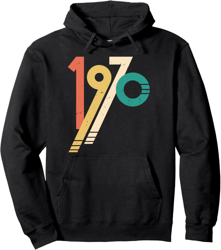 50. Geburtstag Geschenk Vintage 1970 50 Jahre Männer Frauen Pullover Hoodie