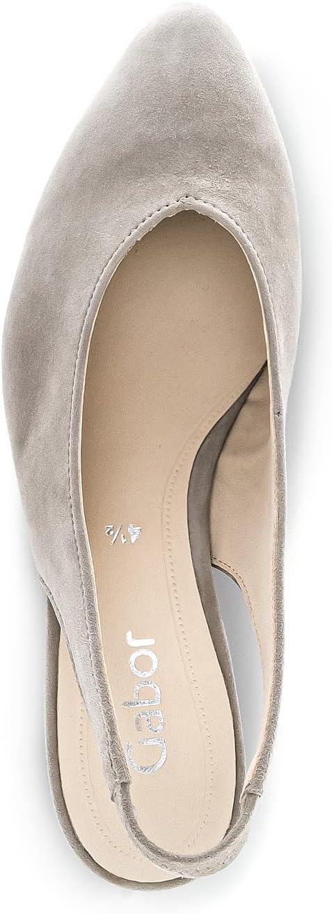 Gabor Damen Slingpumps, Frauen Absatzschuhe 35.5 EU Braun Visone, 35.5 EU Braun Visone