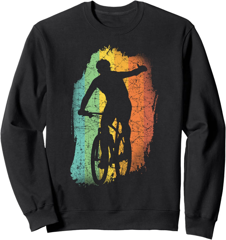 Mountainbike Vintage Geschenk für Mountainbike Fahrer Sweatshirt