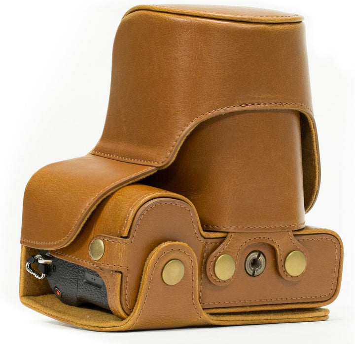 MegaGear MG526 Ever Ready schützender lederner Kamera-Kasten, Beutel für Sony Alpha a7 II, a7R II, &