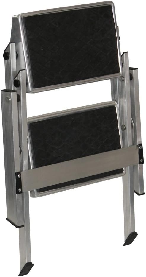Doppeltrittstufe faltbar 55 x 49,5 x 38 cm