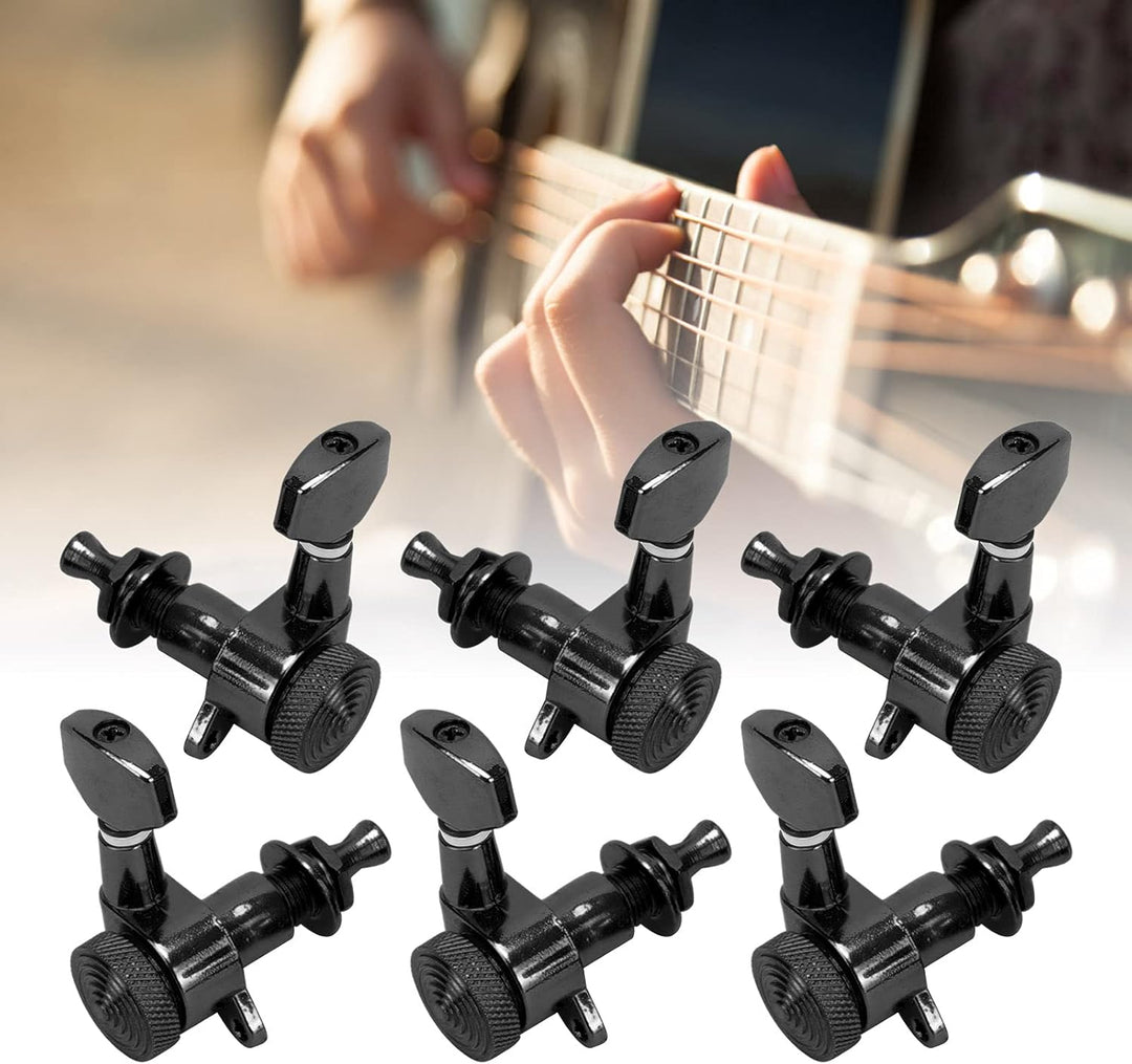 Gitarren-Stimmwirbel mit Arretierung, Locking Guitar String Tuning Pegs Saite sperren Versiegelte St