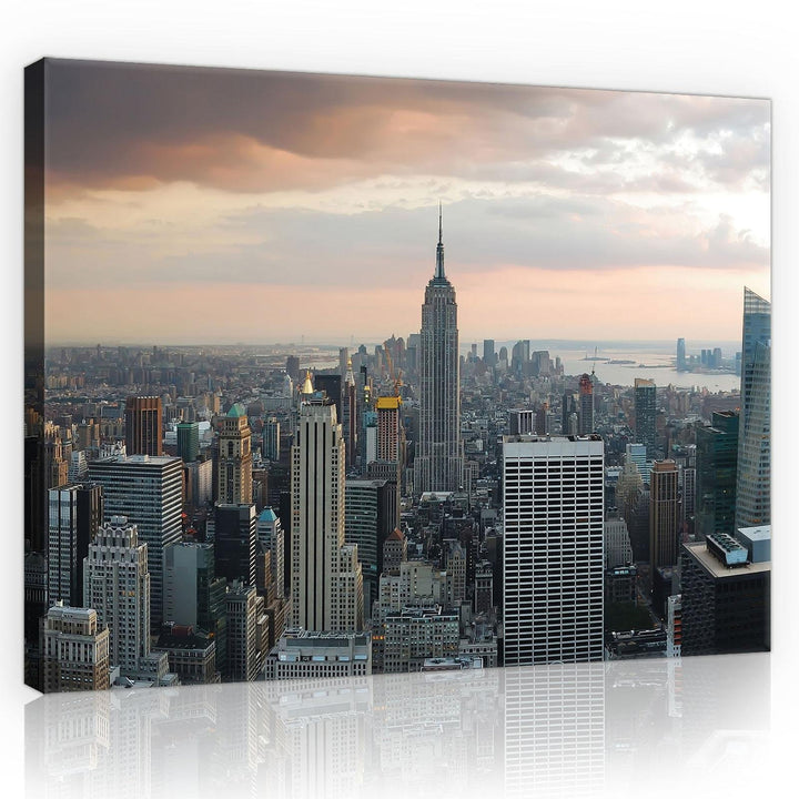 ForWall Bilder Canvas New York O1 (100cm. x 75cm.) Leinwandbilder Wandbild AMFPP10149O1, O1 (100cm.