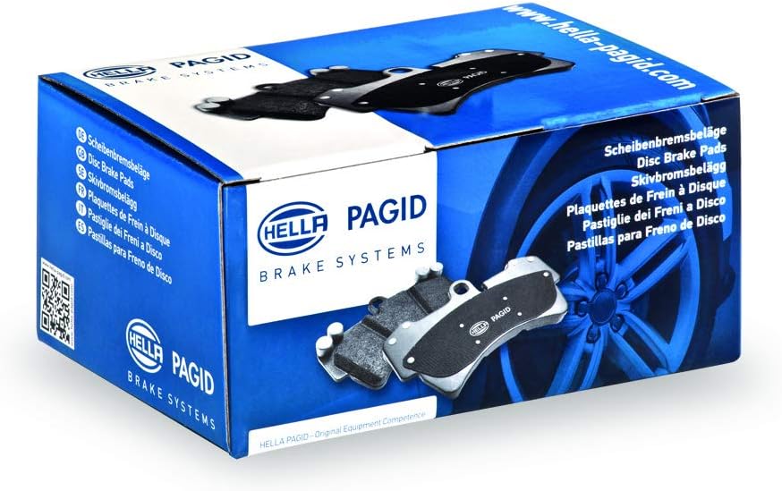 HELLA PAGID 8DB 355 021-541 Bremsbelagsatz - T2372 - Dicke/Stärke: 19.3mm - Bremssystem: TRW - für V