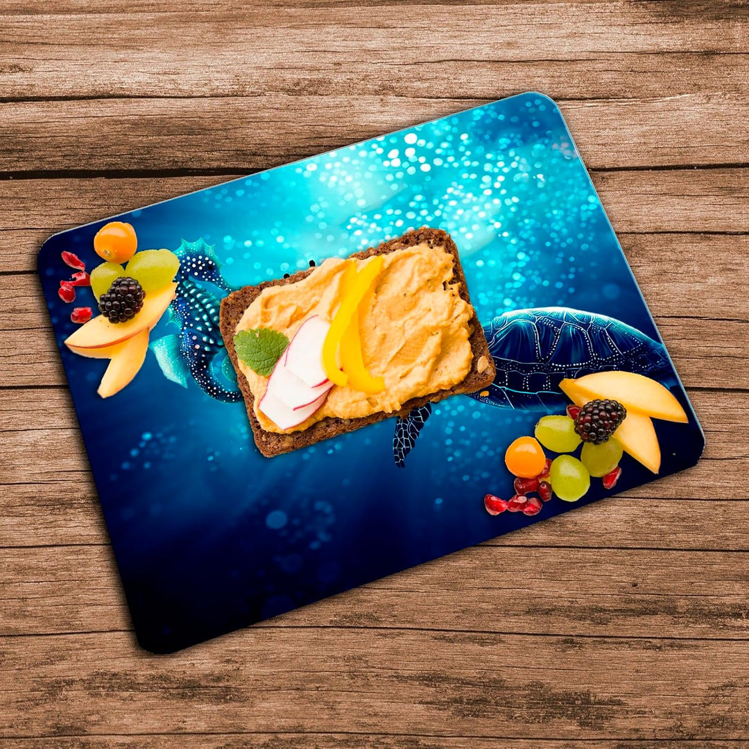 Vesperbrettchen mit Name/Frühstücksbrettchen Brotzeitbrettchen Schneidebrettchen mit Motiv und Perso