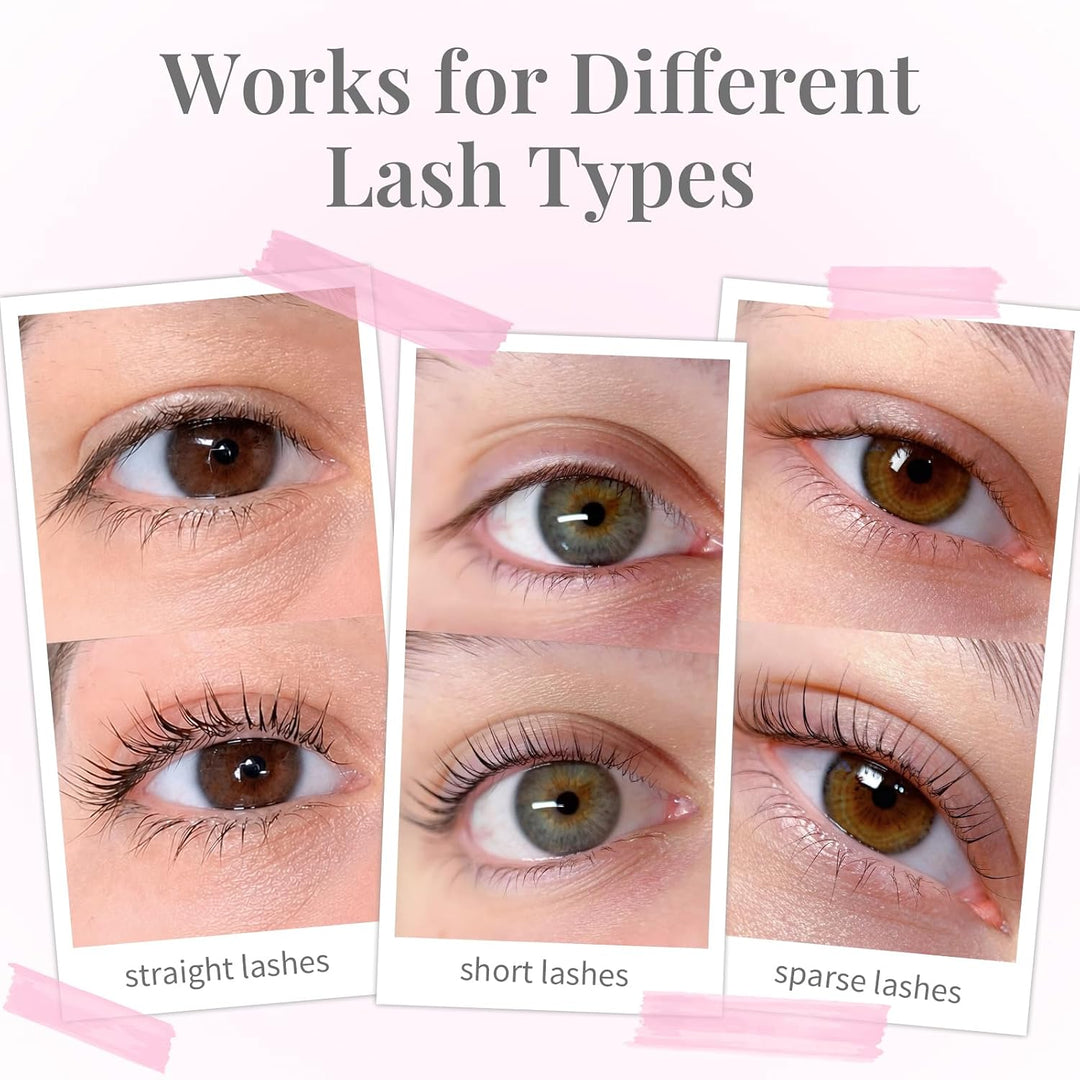 PERMANIA Wimpernlifting Set - Korean Lash Lift, Verbessertes Wimpernwelle und Augenbrauen Lifting Se