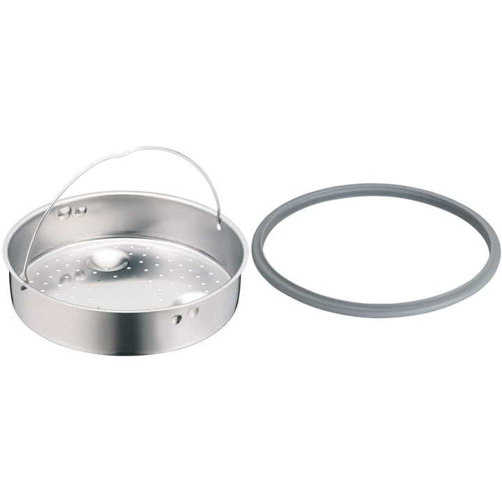 WMF Schnellkochtopf-Zubehör, Dampfer-Einsatz gelocht, 5,8 cm, für Schnellkochtöpfe 3,0-8,5l, Cromarg