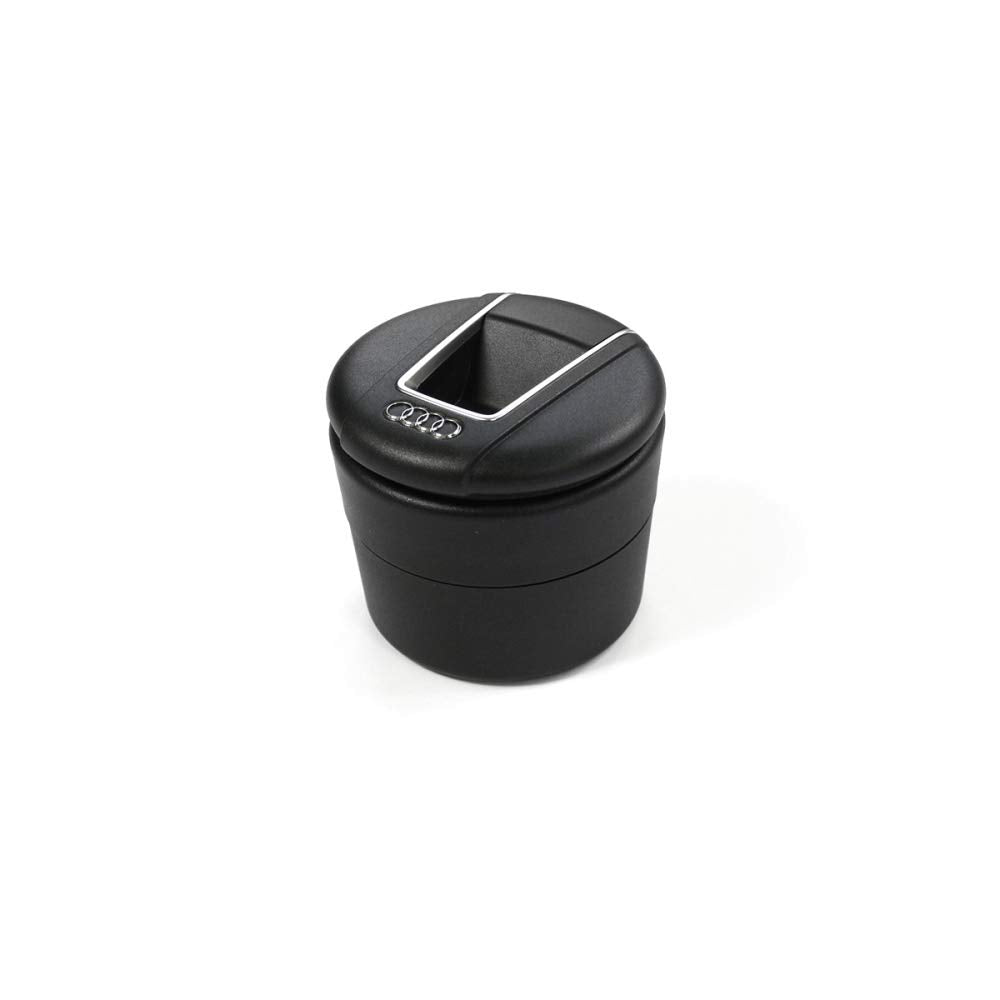 Aschenbecher Mittelkonsole Ascher Becher schwarz/silber 4K08579514PK