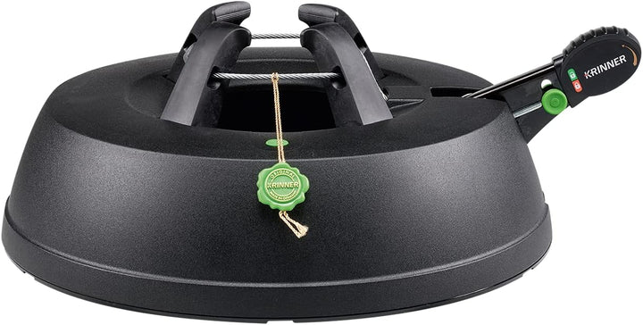 Krinner Recycling Weihnachtsbaum Christbaumständer Green Line S Schwarz 34cm inkl. Fusspedal- und Ei