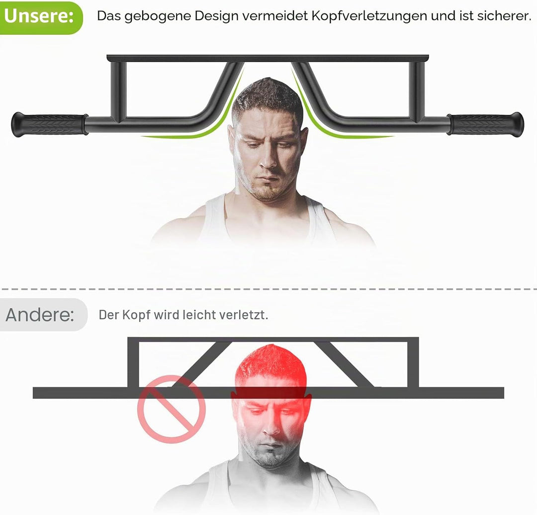 SELEWARE Klimzugststange Wand Klimmzugstange Wandmontage - Multifunktionale Pull Up Bar Türrahmen De