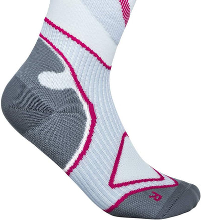 BAUERFEIND Herren Run Performance Laufsocken, Kniestrümpfe mit Targeted Compression Zone 41-43 / S P