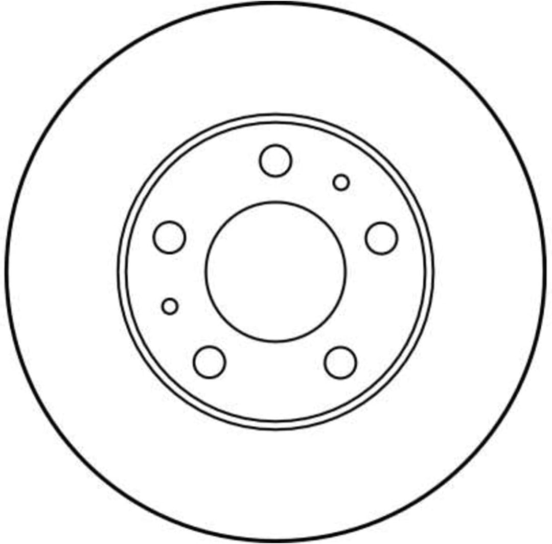 TRW Automotive AfterMarket DF2721 Bremsscheibe - (Paar)