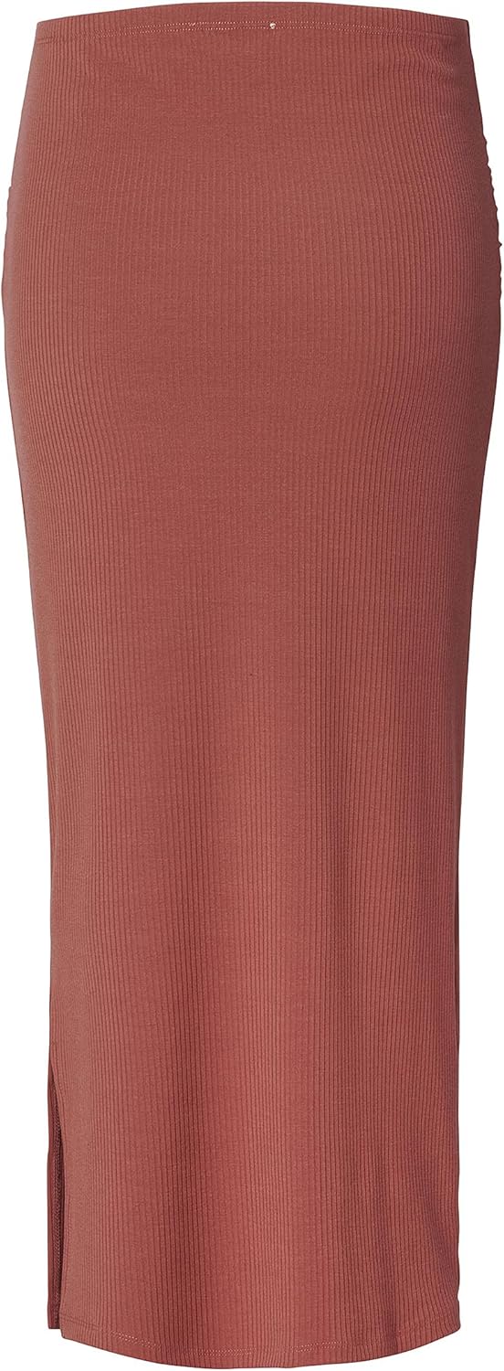 Noppies Damen Vija Rib Skirt OTB Rock XL Sienna - N150, XL Sienna - N150