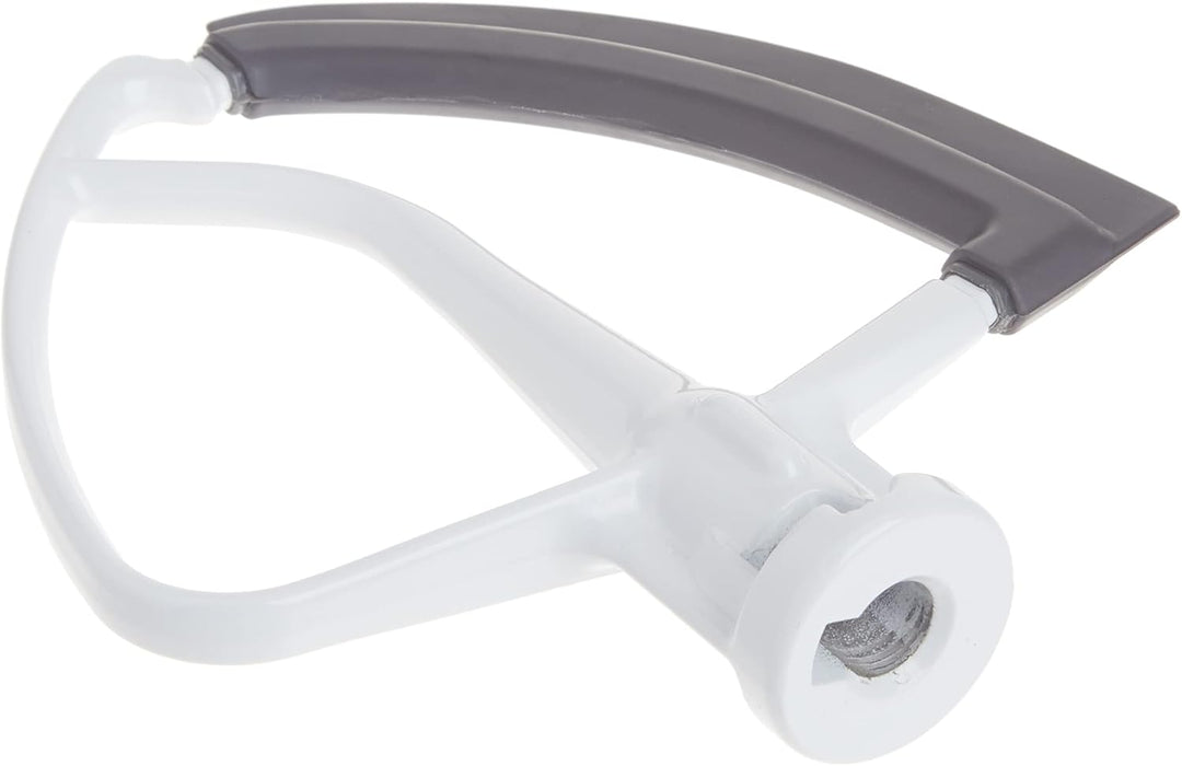 KitchenAid KFE5T Kippkopf Flex Edge Schlägel, Weiss Weiss/Opulenter Garten 4.5/5 Quart, Weiss/Opulen