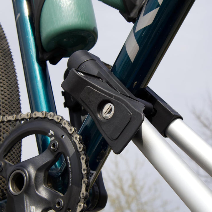 RIDIGO Fahrradhalter für Dachträger, Fahrradträger aus Aluminium, Ultraleicht 3,1 kg, für Rahmen bis