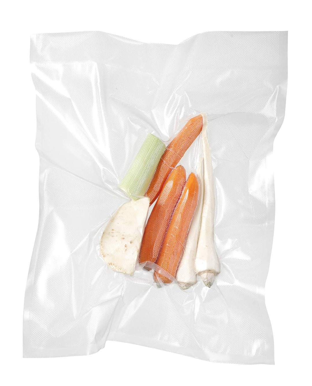 HENDI Vakuumbeutel, geprägt, für Vakuum-Verpackungsmaschine, Vakuumiergerät, Kochbeutel, 75µm, -20°C