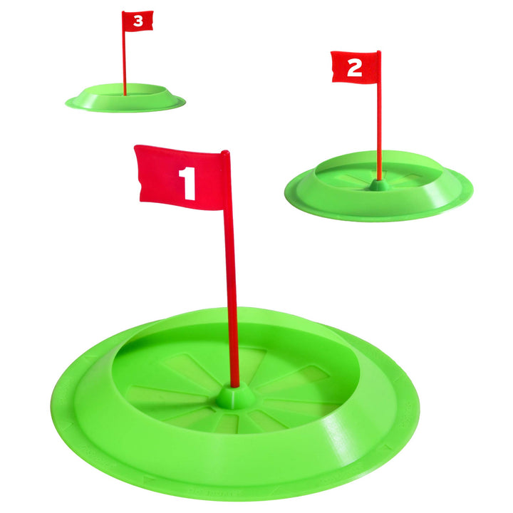 GoSports trainingshilfen Golf-Putting-Trainingssystem | Perfektionieren Sie Ihre kurzen Putts mit Ra