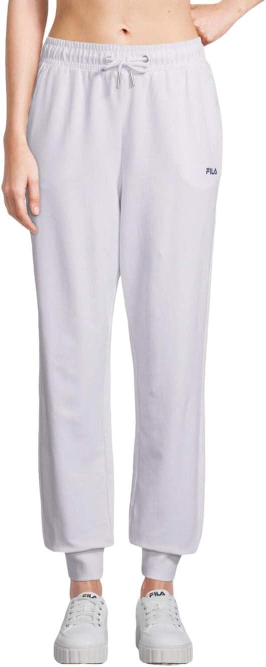 FILA Damen Balimo High Waist Freizeithose, Bright White