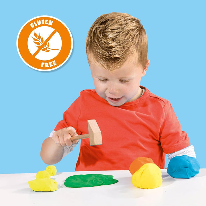 SES Creative | Set Mein erstes Mega-Tierknetset für Kinder | Kreative Kunstspiele für Babys | Komple