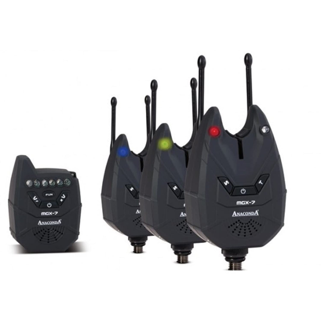 Sänger Top Tackle Systems Anaconda Nighthawk MGX-7 Bissanzeigerset (Multicolor) 3er Set (3 + 1), 3er