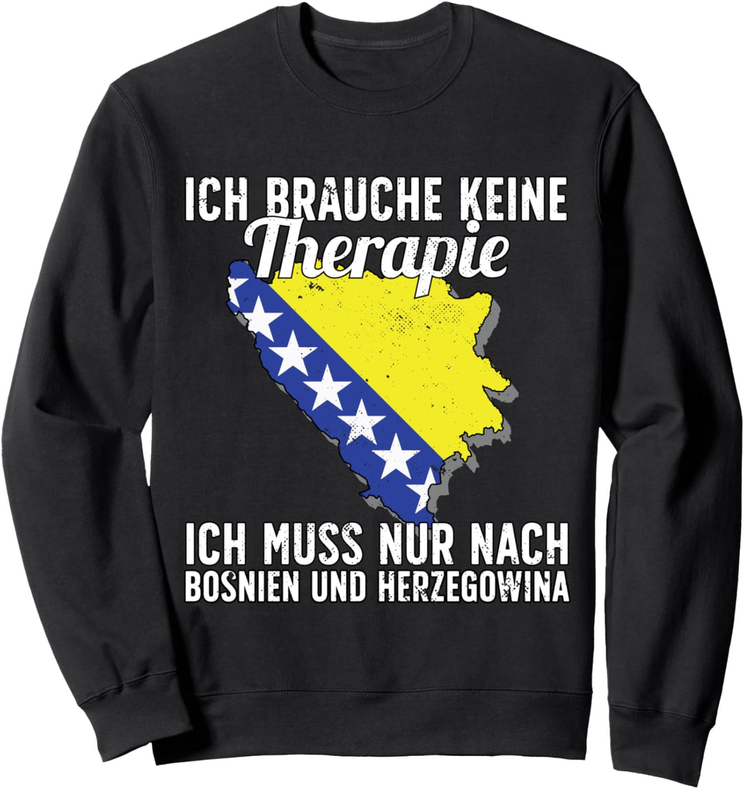 Bosnische Flagge I Bosnien und Herzegowina Sweatshirt