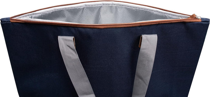 Brandsseller Kühltasche 30 Liter Faltbare Einkaufstasche Thermo-Shopper Strandtasche mit Isolierung