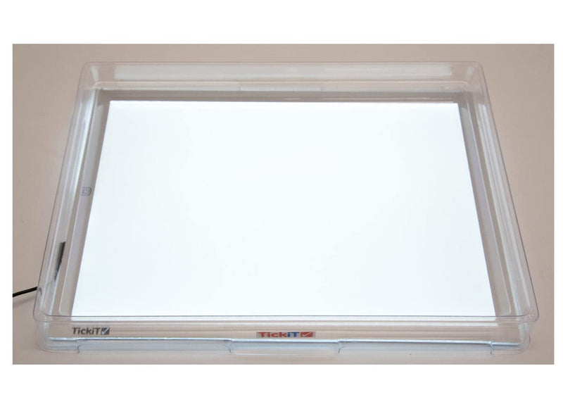 TickiT 72048 Light Panel Cover Tray - Clear A2 Plastic Cover