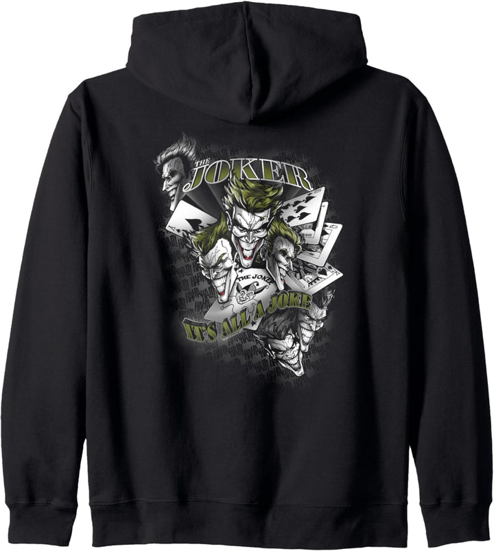 Batman The Joker It's All A Joke Kapuzenjacke