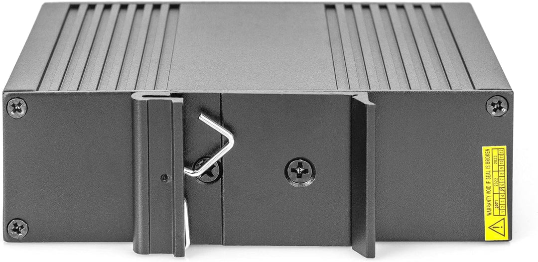 DIGITUS PoE+ Injektor - IEEE802.3at - Gigabit Ethernet - DIN Hut-Schiene - DC Klemmleiste - PoE Modu