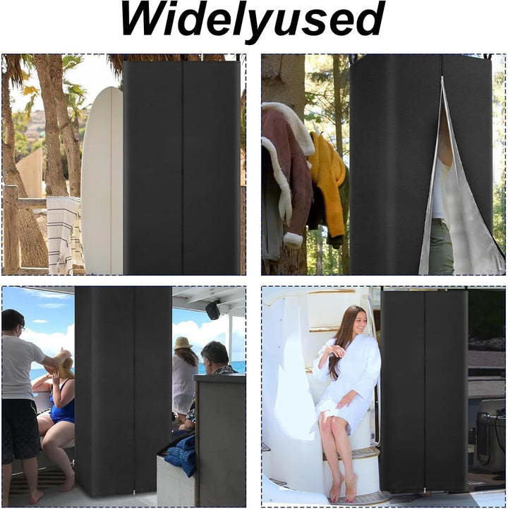 Générique Privacy Zelt, Boat Changing Shelter, Shower Awning Enclosure, 420D Waterproof Fabric, Larg
