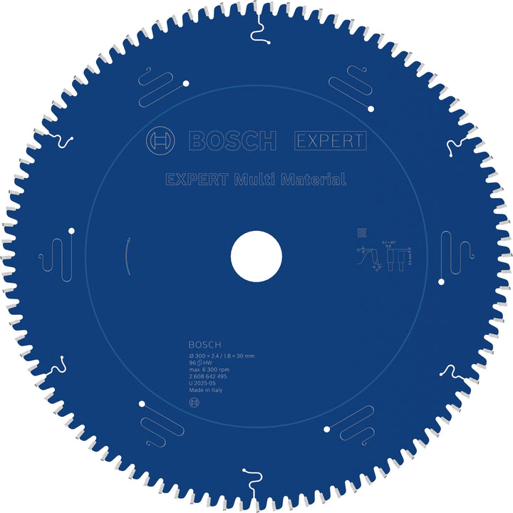 Bosch Professional 1x Kreissägeblatt Expert for Multi Material (für Multimaterial, Sägeblatt Ø 300 x