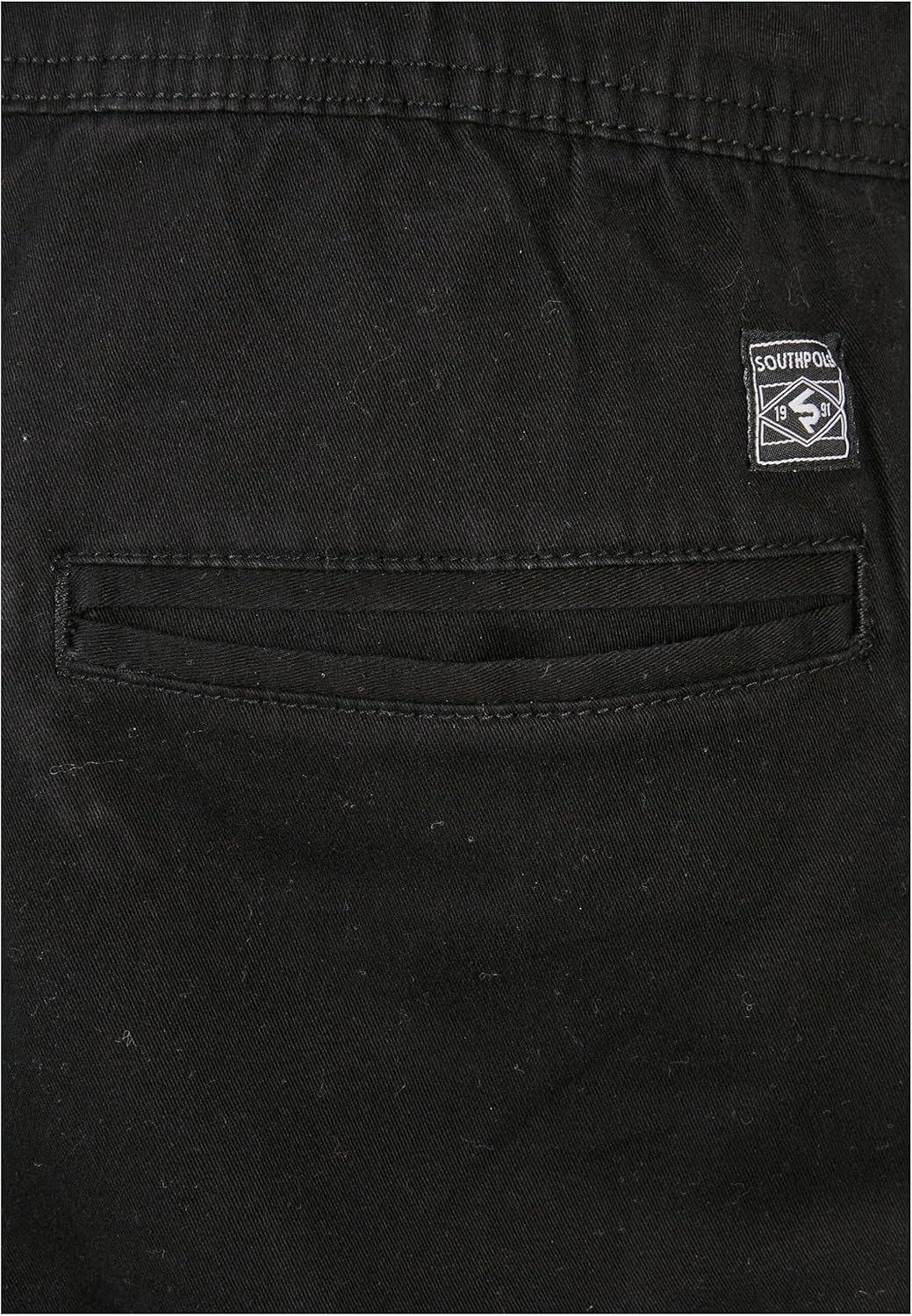 Southpole Herren Stretch Jogger Pants M Jet Black, M Jet Black