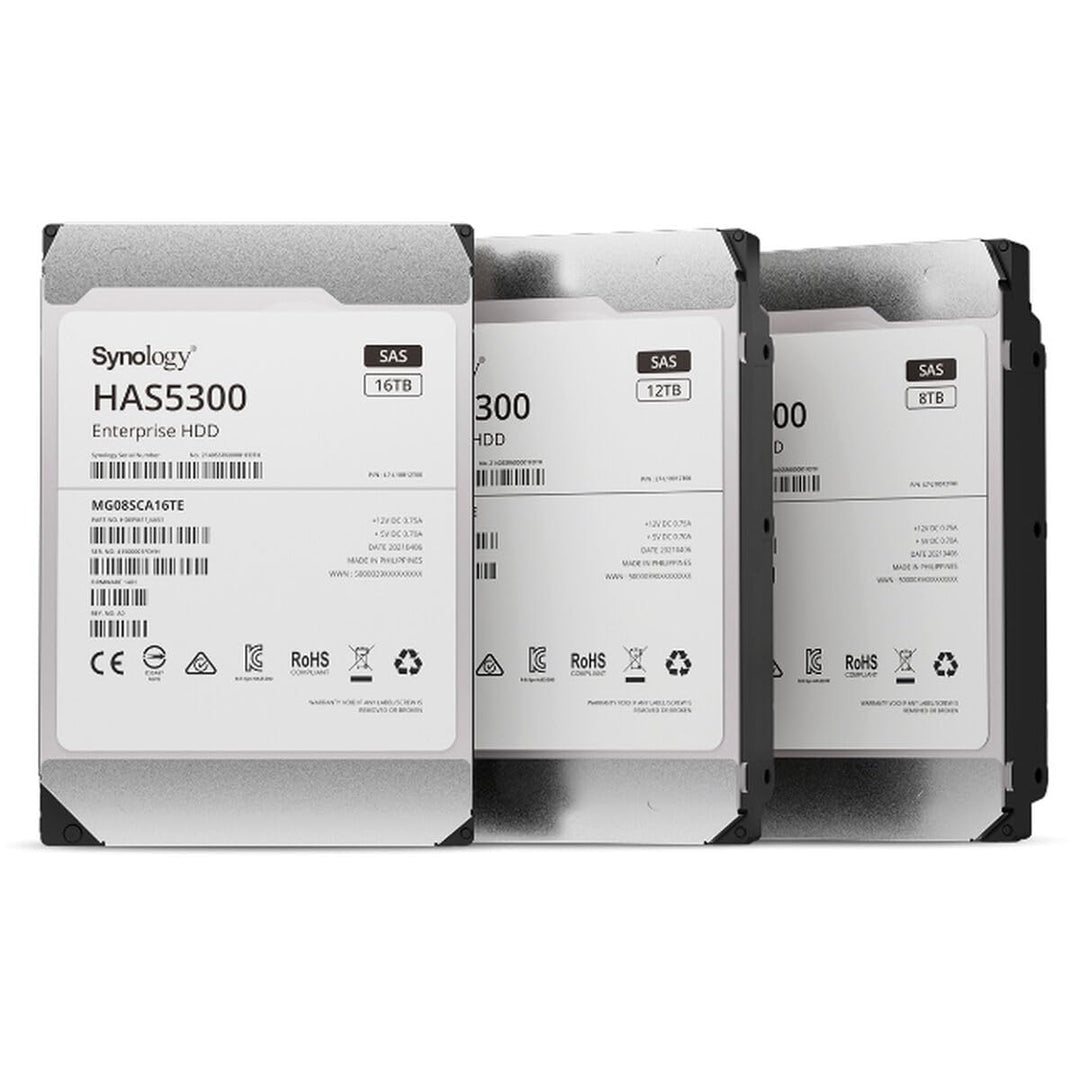 Synology 3,5" SAS HDD 16TB - HAS5300-16T, Silber