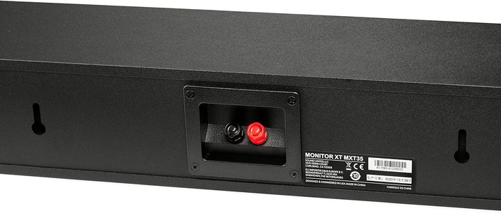 Polk Audio Monitor XT35 schlanker Center Lautsprecher, Hi-Res Zertifiziert, kompatibel mit Dolby Atm