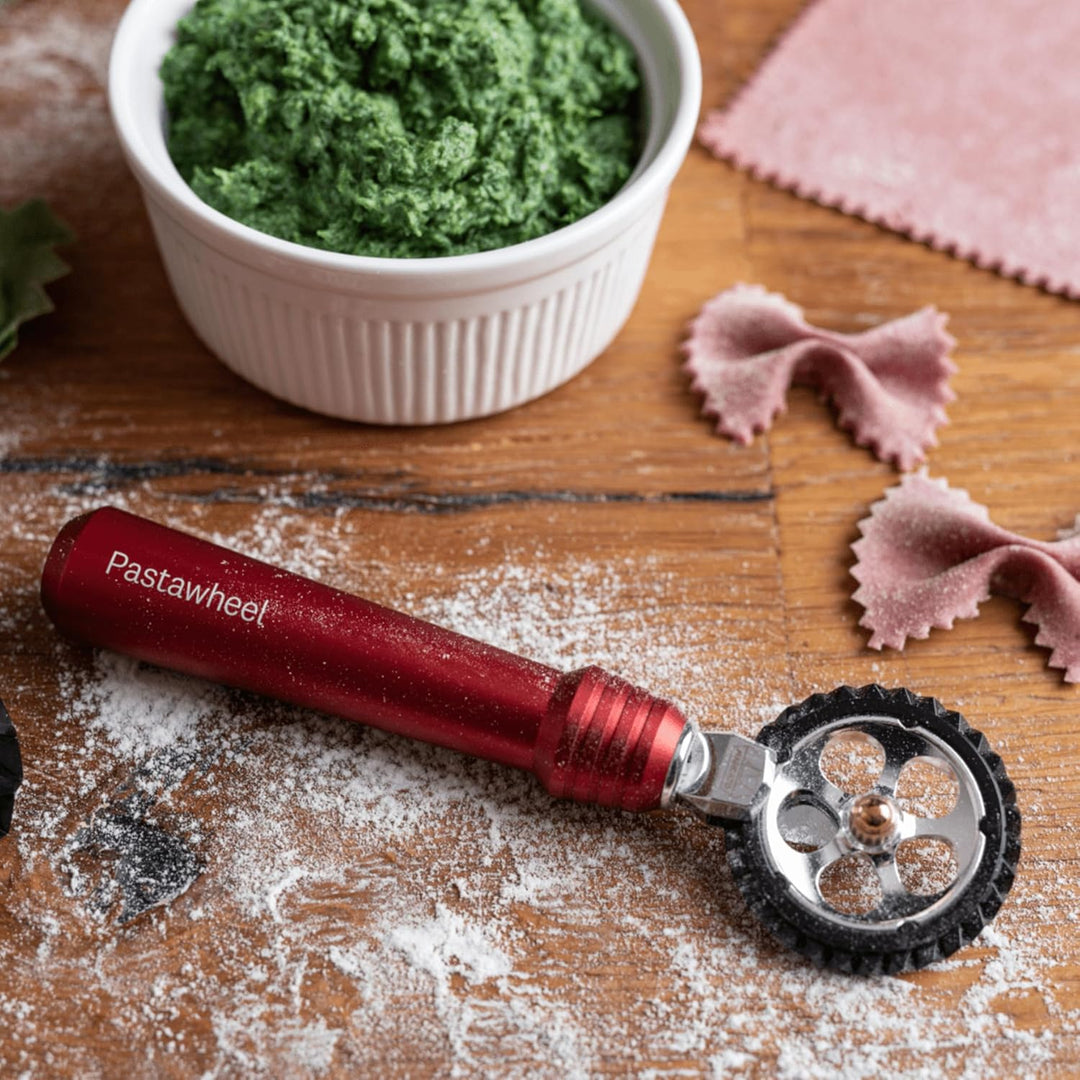 Marcato Pastawheel - Teigrädchen Rot Nudelrad Rot, Nudelrad Rot