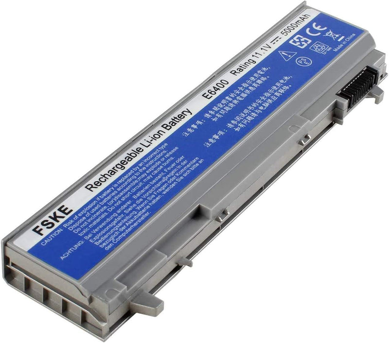 FSKE® Laptop-Akku für Dell Latitude 312-0748 312-0749 312-0753 E6400 E6410 E6510 E6500 Präzision M24