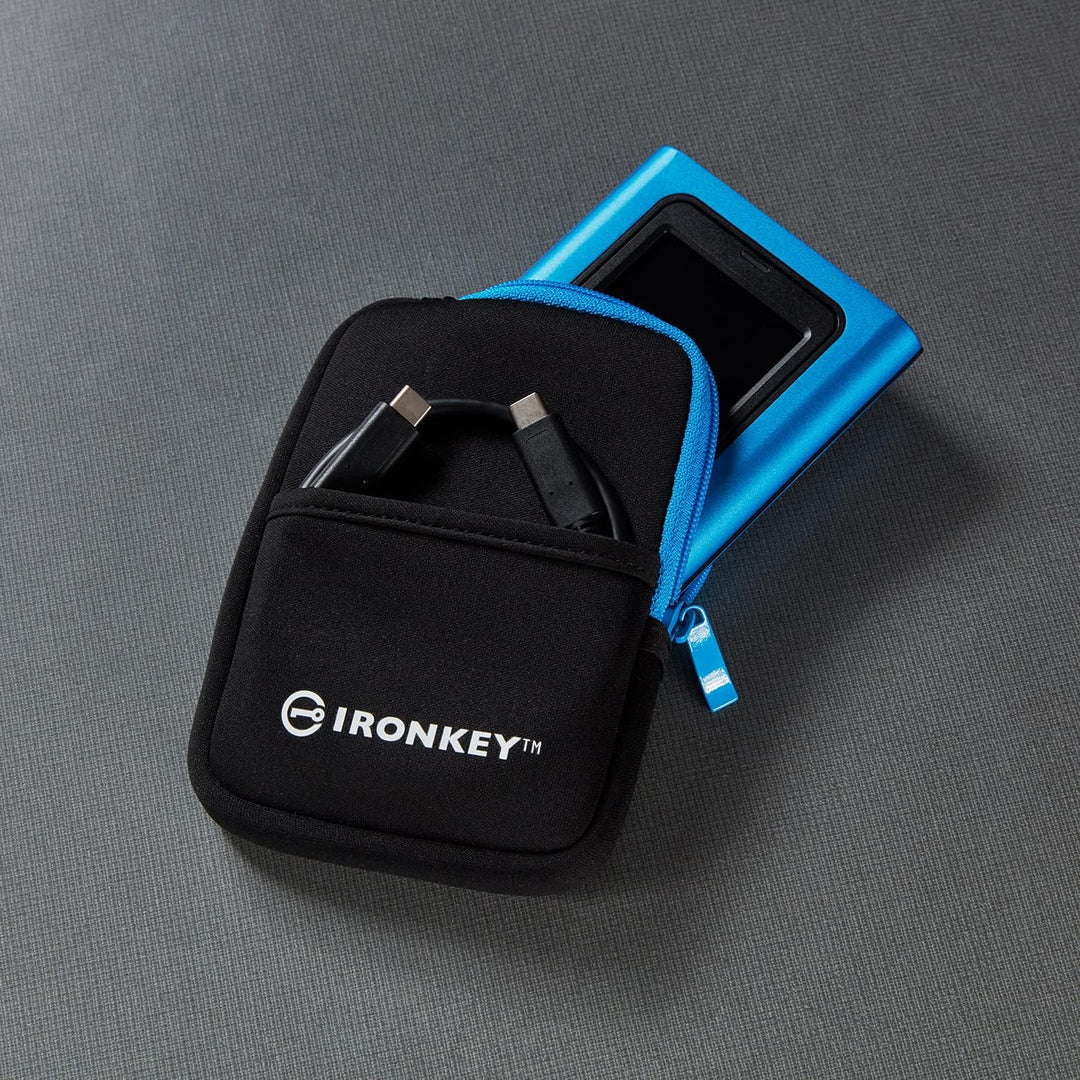 Kingston IronKey Vault Privacy 80 - Externe SSD - FIPS 197-zertifiziert mit XTS-AES-256-Bit-Verschlü