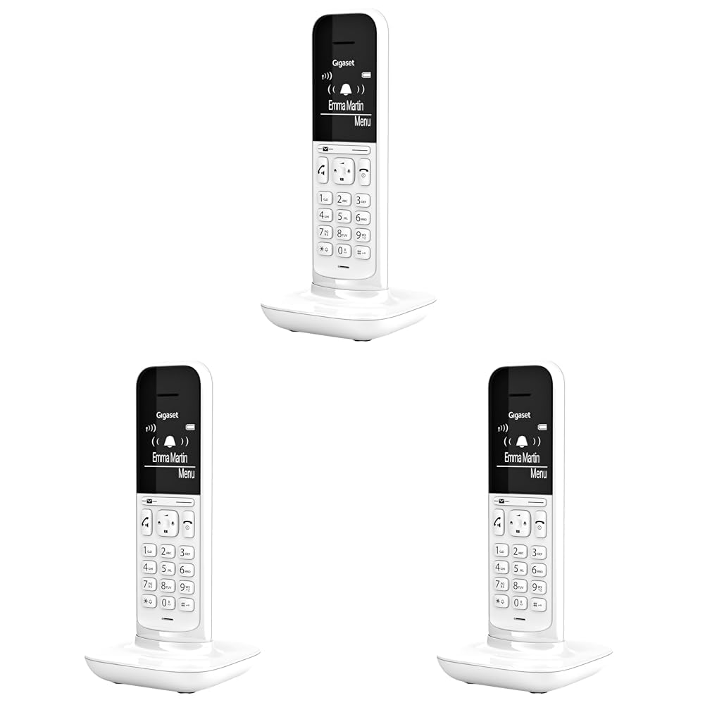 Gigaset CL390HX - Design DECT-Mobilteil mit Ladeschale - Fritzbox-kompatibel - Schnurloses Telefon f