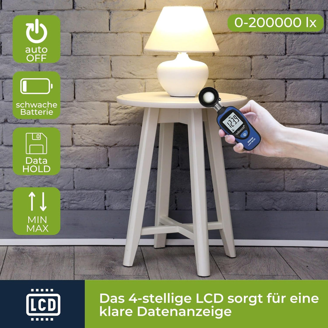 VELLEMAN - DEM300 Mini Luxmeter digital 169671