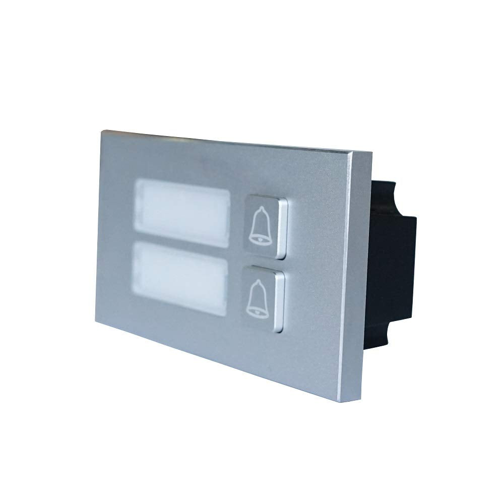 Dahua DHI-VTO4202F-MB2 - Zwei-Tasten-Modul - Silber