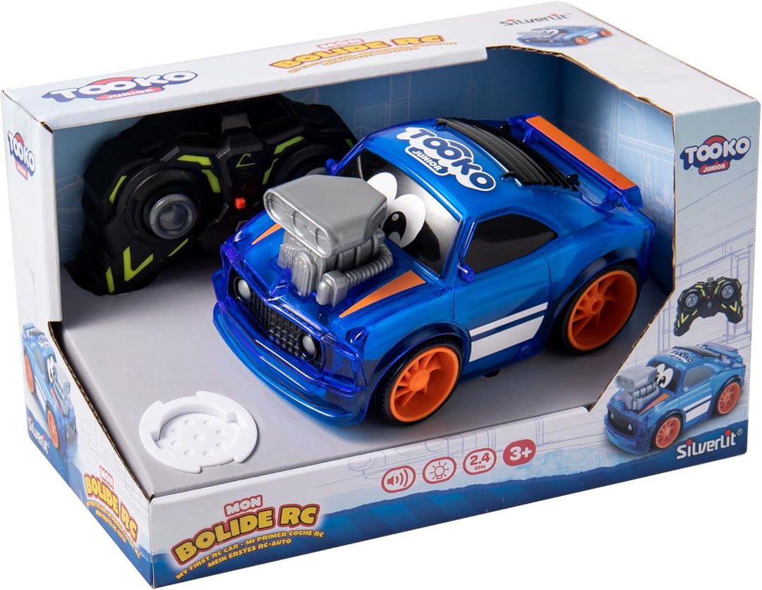 Silverlit - Tooko - Mein RC-Flitzer – Mein Erstes Ferngesteuertes Auto mit Licht und Sound – 2,4-GHz