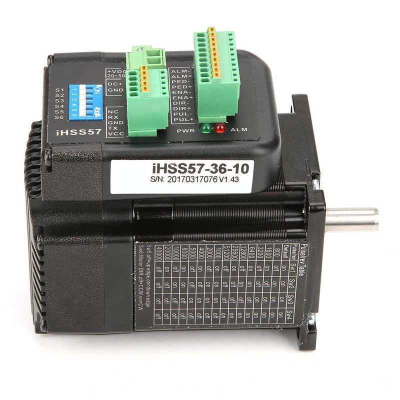 Nema 23 Schrittmotor IHSS57-36-10 DC36V Motor Driver Kit Hohes Drehmoment 1Nm Hybrid Closed Loop Ste