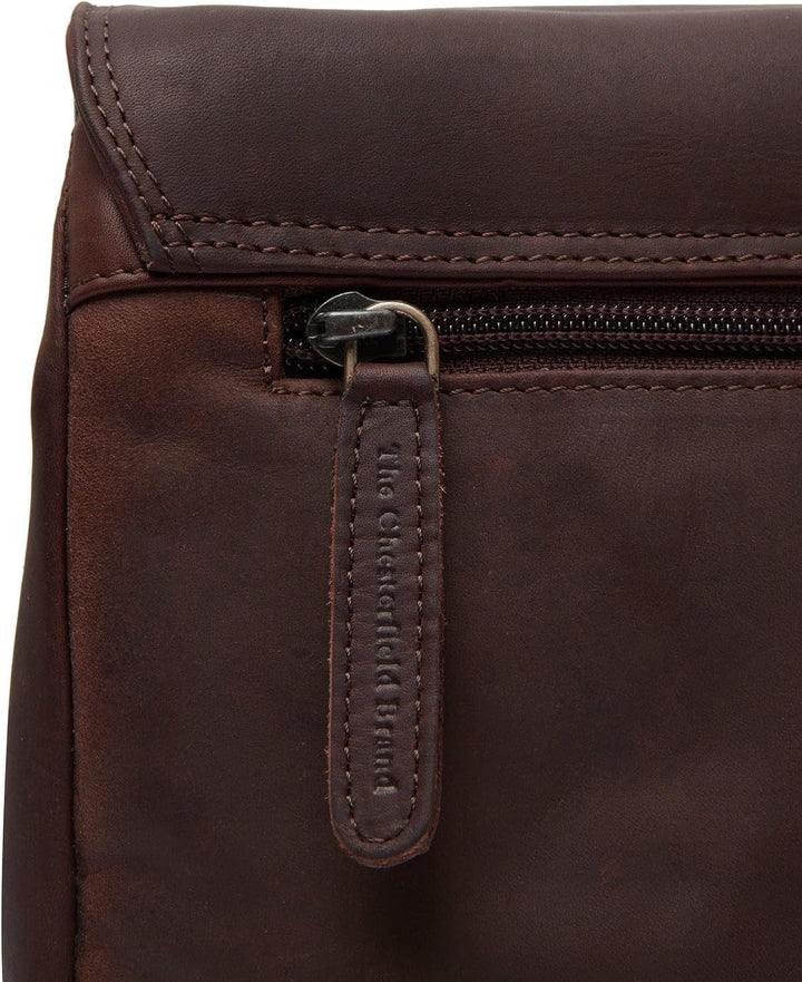 The Chesterfield Brand Tustin Umhängetasche Leder 25 cm Einheitsgrösse Brown, Einheitsgrösse Brown
