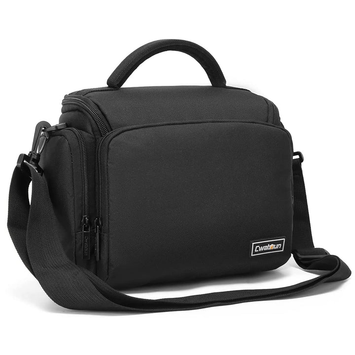 Cwatcun Kameratasche,SLR Fototasche,Kamera Tasche zum Umhängen kompatibel für Canon Nikon Sony SLR/D