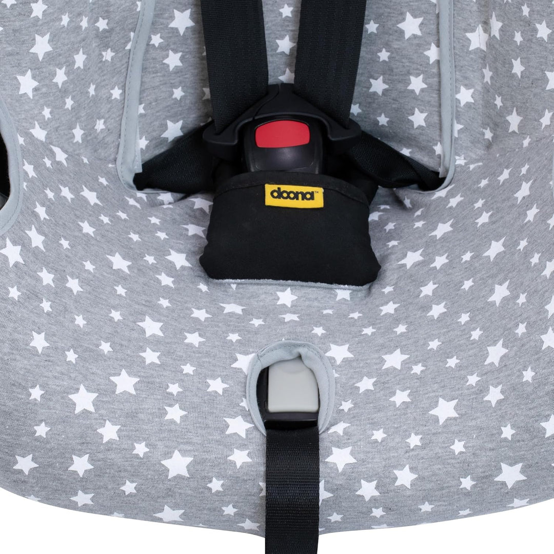 JYOKO KIDS Bezug für Autositz und Kinderwagen, kompatibel mit Doona, aus 100% Baumwolle (Sitzbezug,