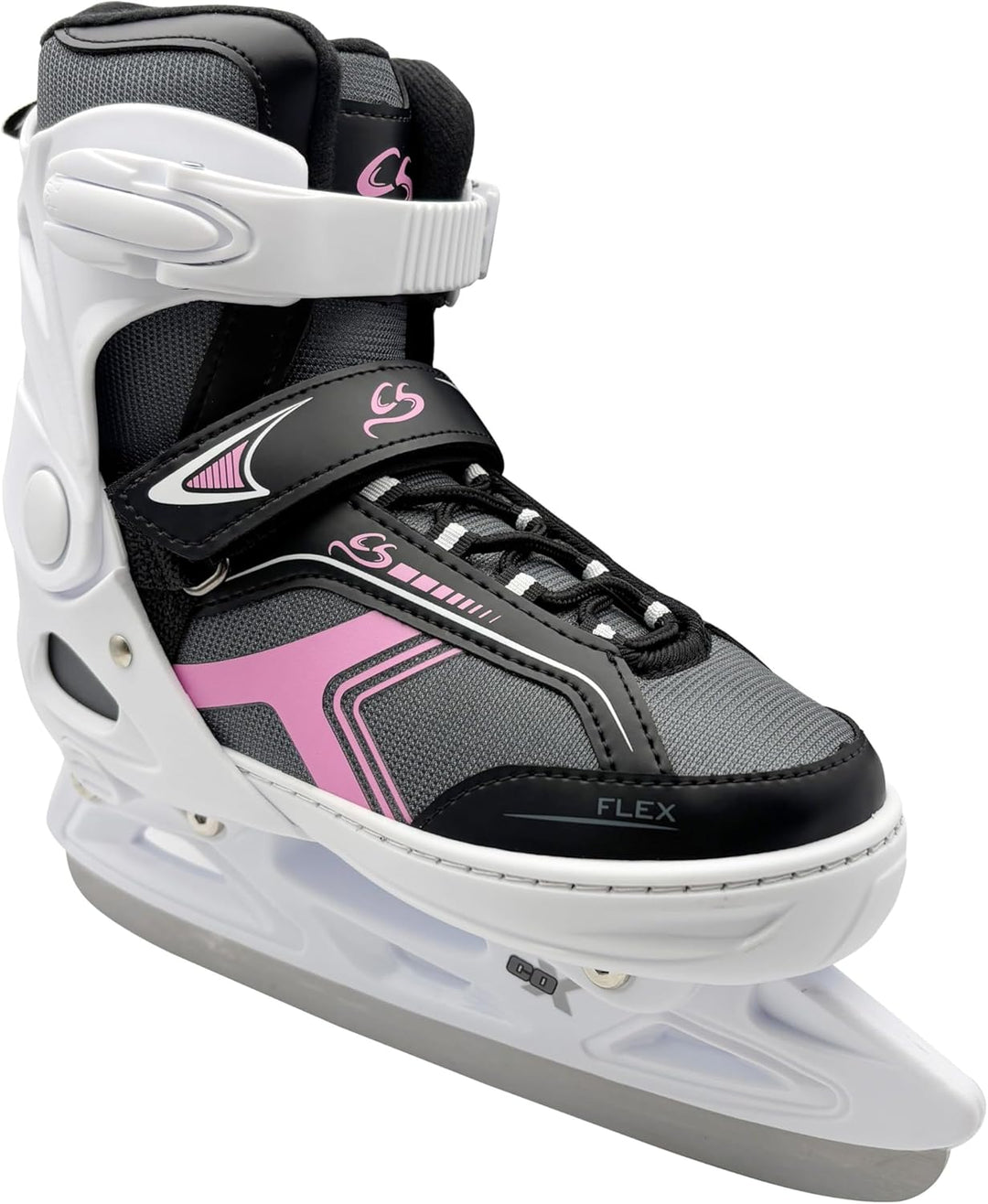 Cox Swain verstellbare Schlittschuhe Polar, Eislaufschuhe für Kinder, Jugendliche und Erwachsene bis