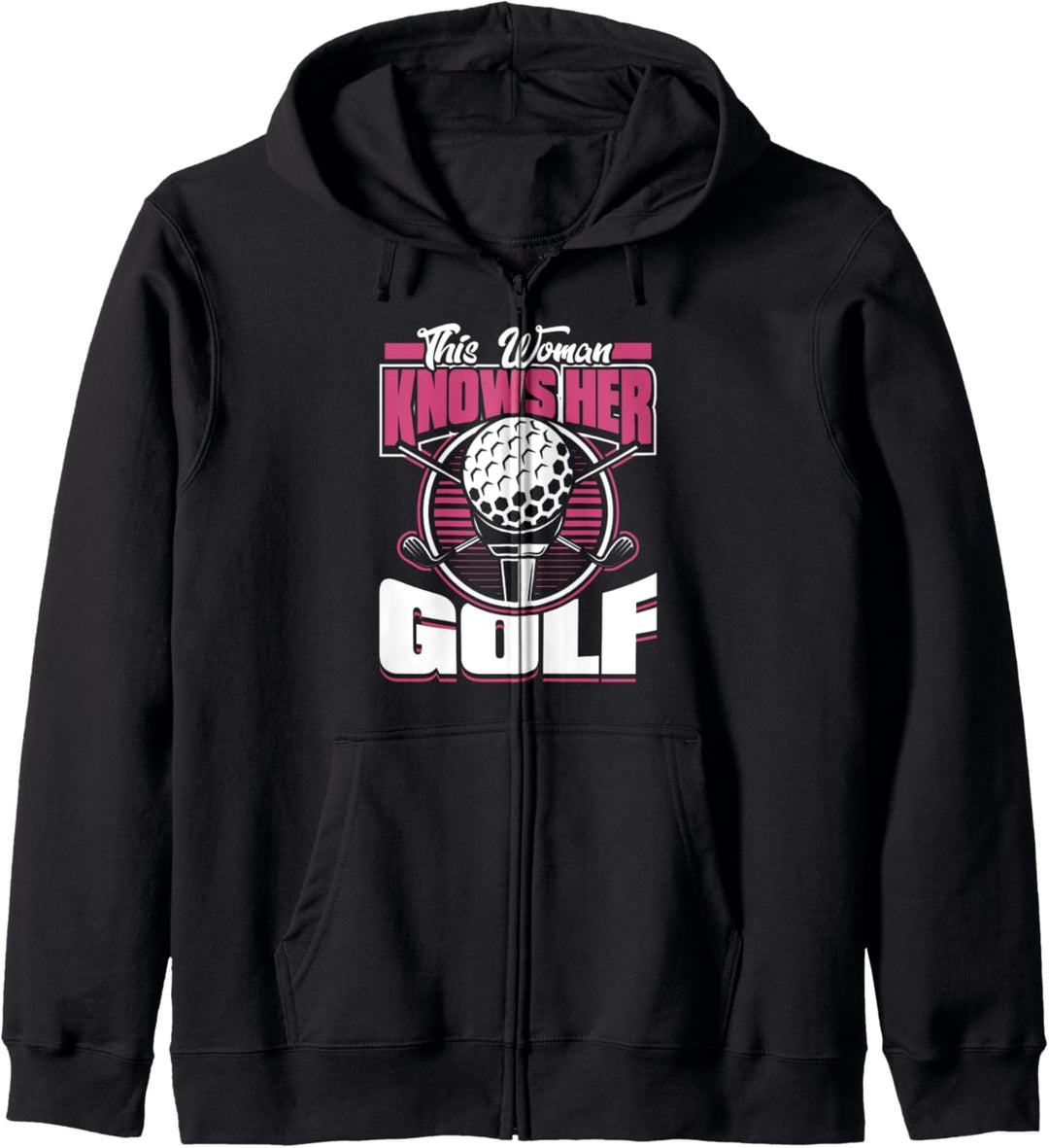 Golf Golfer Golfspieler - Golfurlaub Golflehrer Golfen Kapuzenjacke