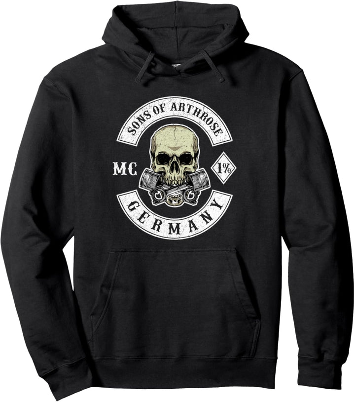 Herren Biker Sprüche Sons of Arthrose Motorrad Pullover Hoodie