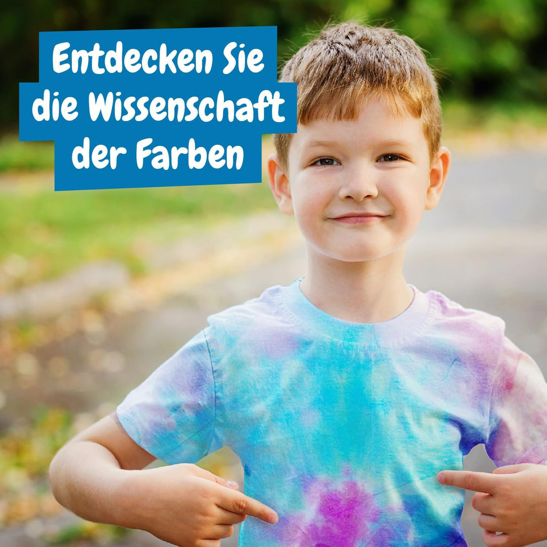 Science4you Modedesign - Tie Dye Kit für Kinder mit 12 Aktivitäten, Tie-dye & Fashion Craft Kits, ST